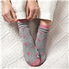 Sophie Allport Ladies Socks - Flamingo 2